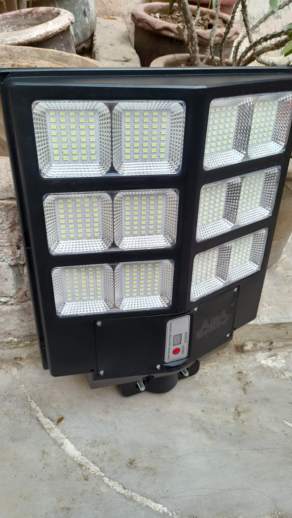 300W Solar Street Light | Remote control | 8-12 Hours Battery Backup | Complete Fitting Accessories