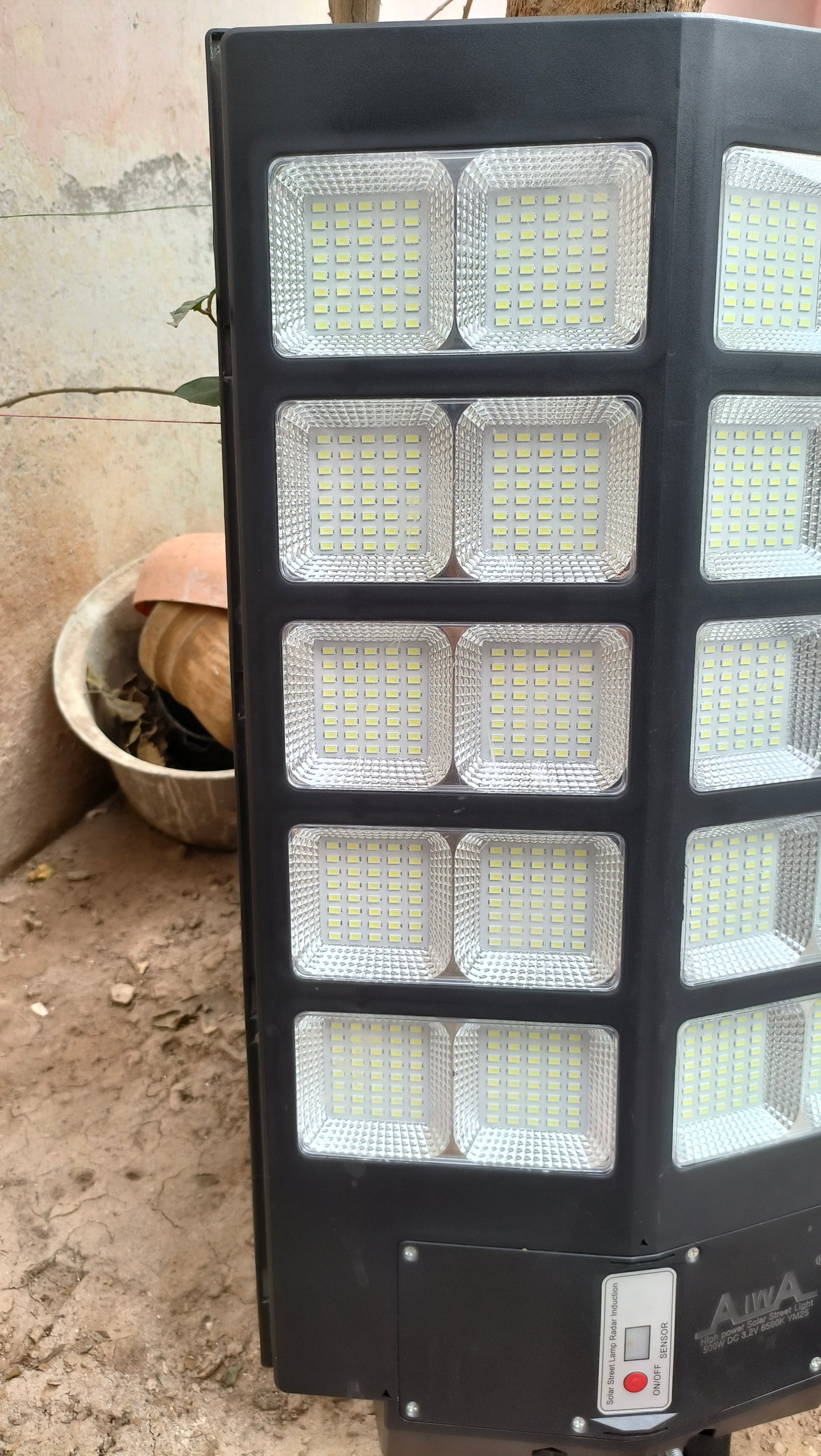 500W Solar Street Light 10 to 12 Hours Full Night Battery backup