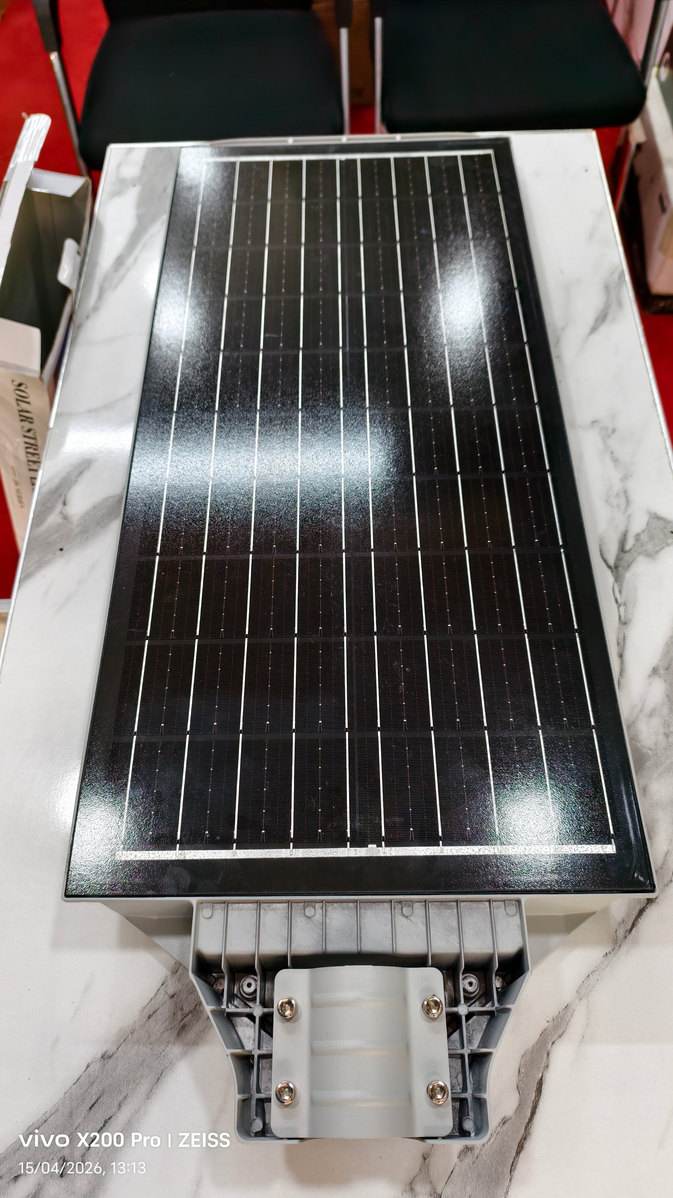 High Efficient ZL-500W Solar Street Light | 16 hours Battery Backup | Heavy Duty Light